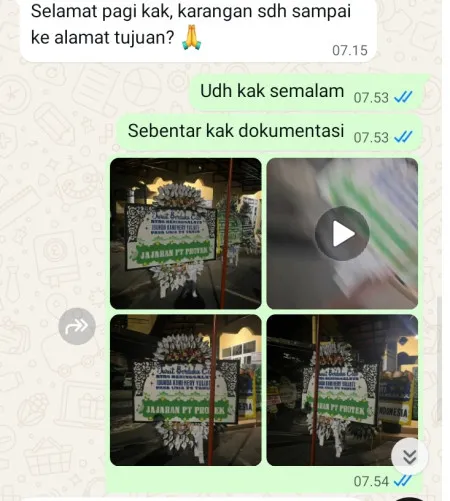 Pengiriman Papan Bunga Selamat Sentul Highlands