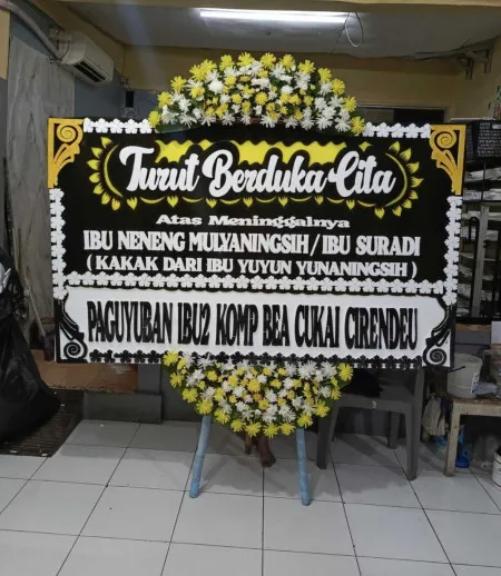 Papan Bunga Duka Sentul Highlands